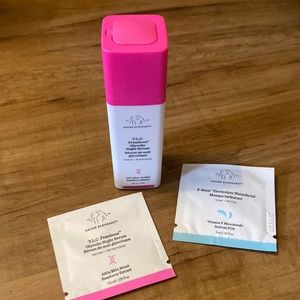 TLC Framboos Serum with Samples